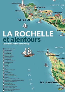 Brochures and maps of La Rochelle